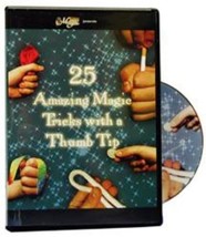 25 Amazing Magic Tricks With a Thumb Tip DVD! - Easy To Do Effects - £8.70 GBP