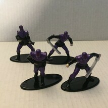 TMNT 4 Foot Soldiers 1.5&#39;&#39; Metal Figures - $21.39 CAD