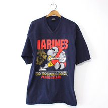 Vintage United States Marine Corps USMC Parris Island T Shirt XL - £28.96 GBP