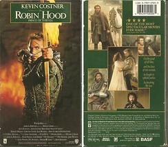 Robin Hood Prince of Thieves Kevin Costner [VHS] - £3.93 GBP