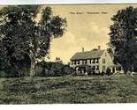 THE ELMS Petersham Massachusetts Postcard 1900&#39;s - $9.90