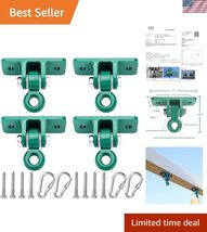 Heavy Duty Swing Hanger Set 10000 lb Capacity for Indoor Outdoor Playgro... - $90.27
