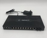 EdgeRouter 12 Ubiquiti Networks ER-12 12-Port Advanced Network Router - $118.80