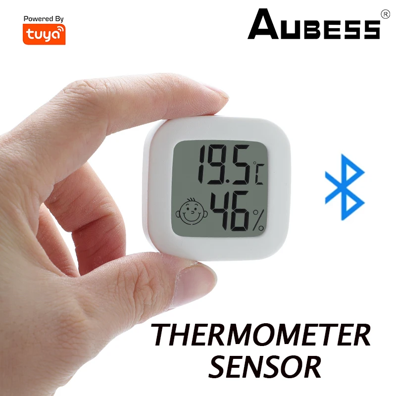 House Home Tuya Zigbee Temperature And Humidity Sensor Controller Meter Indoor H - £19.77 GBP