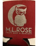 M.L.Rose Craft Beer&amp;Burgers Insulated Drink Holder coolie collapsible PE... - £3.72 GBP