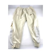 Nike Air Sweatpants Womens XXL Cream Drawstring Sportswear Y2k Activewea... - $24.37