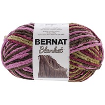 Spinrite Bernat Blanket Big Ball Yarn Plum Chutney 1 Pack of 12 Skein - $155.49