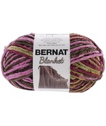 Spinrite Bernat Blanket Big Ball Yarn Plum Chutney 1 Pack of 12 Skein - $155.49