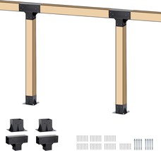 Elevated Wood Stand Kit Woodwork For 4 &quot;X 4&quot; (Real: 3.6 X 3.6 Inch), Sta... - £71.56 GBP