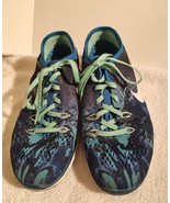 NIKE FREE 5.0 TR FIT 704695-403 Print Soar/Blue/Green Running Shoes Wo’s... - $9.49