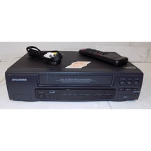 Sylvania SRV192 Mono VHS VCR Player Recorder w/ Remote AV Cables &amp; Hdmi ... - $127.38