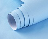 Blue Peel And Stick Wallpaper Removable Self-Adhesive Decorative Film Ro... - $29.94