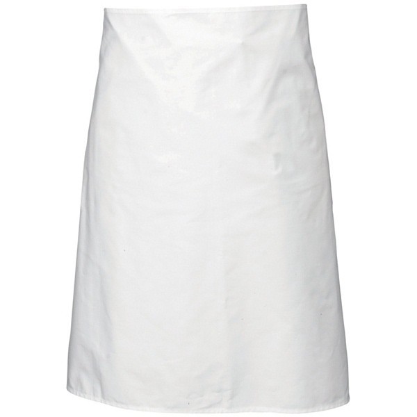 TWO (2) POLY/COTTON BLEND 34" WIDE OFF WHITE APRONS NEW Item image 2