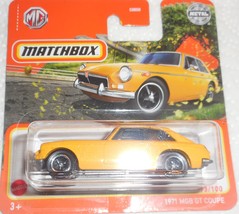 Matchbox 2021 &quot;1971 MGB GT Coupe&quot; #73/100 Mint On Card - £2.34 GBP