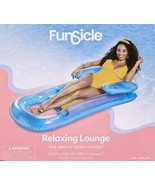 Funsicle Sky Blue Relaxing Lounge, Inflatable Pool Float, Adults, Unisex - $350.10 MXN