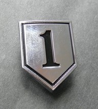 Army 1ST Infantry Division Enamel Silver Color Lapel Hat Pin 3/4 X 1 Inch - £4.48 GBP