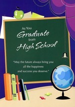 As You Graduate From High School - Graduation Greeting Card - 09203 - $51.41 MXN