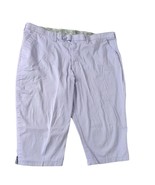 Riders By Lee Women&#39;s Capris Pants Size 24W Light Purple Pockets Casual ... - $46.57 CAD