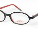 HUGO BOSS 15535 Negro/Rojo Raro Gafas Marco 48-16-135mm Austria - $1,036.50 MXN