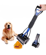 Dog Pooper Scooper Pet Long Handle Jaw Poop Scoop Picker Excrement Colle... - €14,28 EUR