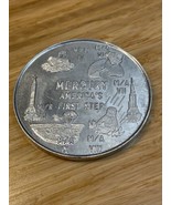NASA Mercury VI 50th Anniversary Challenger Coin Lightweight John Glenn KG - $269.93 MXN