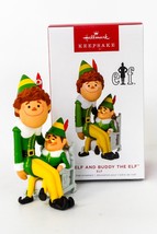 Hallmark Papa Elf and Buddy The Elf Keepsake Ornament 2022 - £19.15 GBP