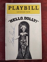 PLAYBILL July 1978 CAROL CHANNING is HELLO, DOLLY! EDDIE BRACKEN Autogra... - $14.40