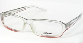 Sting By De Rigo VS6319 P79X Clear /BLACK Red Eyeglasses Glasses 55-15-135mm - $39.60