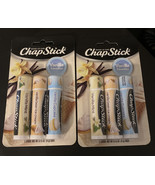 CHAPSTICK VANILLA FAVORITES Collection 3pk Mint/Cupcake/Ice Cream Flavor... - £27.32 GBP