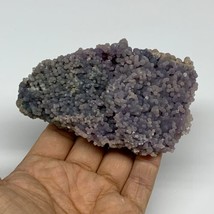 0.48 lbs, 4.2&quot;x2.6&quot;x1.2&quot;, Rough Grape Agate Crystal Mineral Specimens,B32618 - $89.09