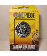 Netflix One Piece Marine Enamel Pin Badge Limited Edition Official Collectible - £15.10 GBP