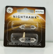 GE Nighthawk Mini Auto 2 Bulbs 12V DE3175NH - £6.60 GBP