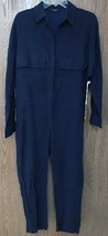 Knot Sisters Womens Jumpsuit - Cotton-Linen - Dark Navy Blue - Size S - NWT - £55.88 GBP