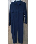 Knot Sisters Womens Jumpsuit - Cotton-Linen - Dark Navy Blue - Size S - NWT - $51.43