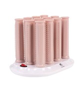 Calista Tools Ion Hot Rollers 12 - 1&quot; Short, 1.25&quot; Medium Clips Pink - $53.90 CAD