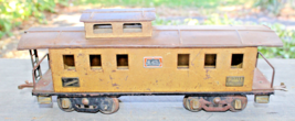 American Flyer Standard Gauge #4011 Yellow 6 Window Caboose b2 - $85.00