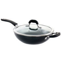 Kenmore Arlington 11 Inch Nonstick Aluminum Wok in Black Diamond - $1,750.53 MXN