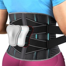 Back Support Lower Back Brace Pain Relief Lumbar Support Belt Men and Wo... - €19,67 EUR
