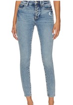 Good American Women&#39;s Good Leg Skinny Button Fly Jeans 2/26 NWT - £42.63 GBP