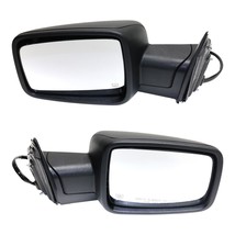 Power Mirror Set For 13-18 Ram 1500 19-20 Ram 1500 Classic Heated Textured Black - £310.12 GBP