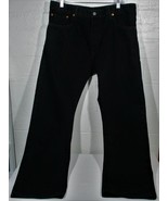 Levi’s Men’s Jeans, Black Denim, Size W38/L30,  CSM - 10164 - $41.16 CAD