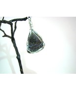 Sterling Silver Wire Wrapped Fiery Triangular Boulder Opal Pendant RKS565 - £71.94 GBP