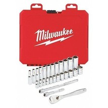 Milwaukee Tool 48-22-9504 28 Pc. 1/4 In. Drive Metric Ratchet And Socket... - $125.39