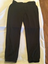 Rawlings baseball pants Mens adult XL Xlarge athletic sports black - $13.59