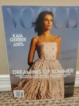 Vogue Magazine June/July 2021 Kaia Gerber Fashion Cover No Mailing Label - £7.46 GBP