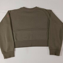 Columbia Sweatshirt Women’s M Brown Trek Crop Cut Sew Crewneck Pullover AL8828 image 14