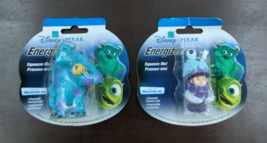 Disney Pixar Monsters Inc Energizer Squeeze Me Figures 2002 Lot Of 2 - £15.90 GBP