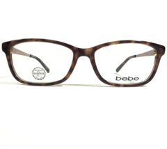 Bebe Eyeglasses Frames BB5084 228 TOPAZ TORTOISE Pink Swarovski 52-15-135 - £47.87 GBP