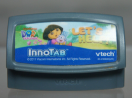 Vtech InnoTab Dora The Explorer: Let's Help Game Cartridge - $4.50