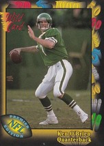 1991 Wild Card Football Trading Card  Ken O&#39;Brien New York Jets #20 - $1.97